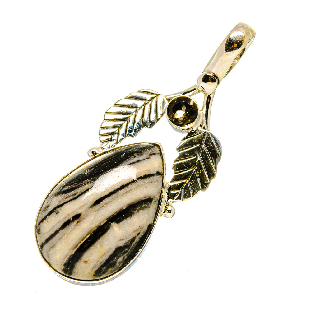 Zebra Jasper Pendants handcrafted by Anasilvercos - PD745645