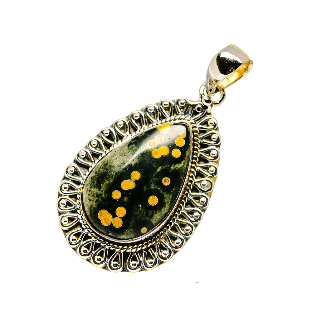 Ocean Jasper Pendants handcrafted by Anasilvercos - PD745663