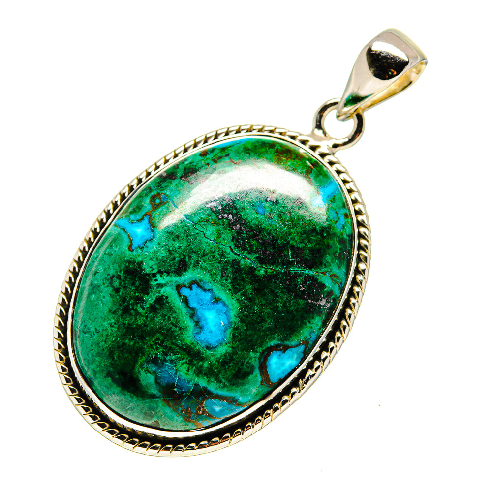 Chrysocolla Pendants handcrafted by Anasilvercos - PD745811