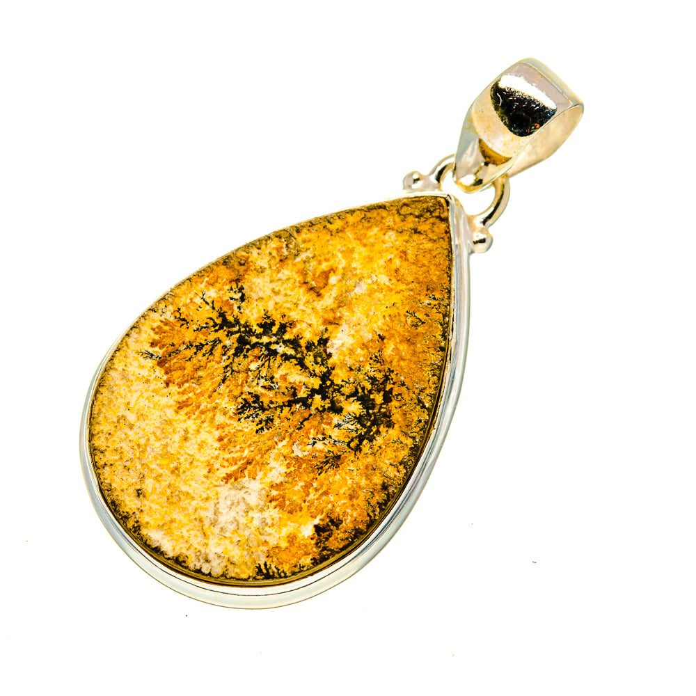 Germany Psilomelane Dendrite Pendants handcrafted by Anasilvercos - PD745854