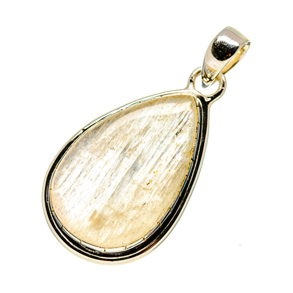 Rainbow Moonstone Pendants handcrafted by Anasilvercos - PD745970