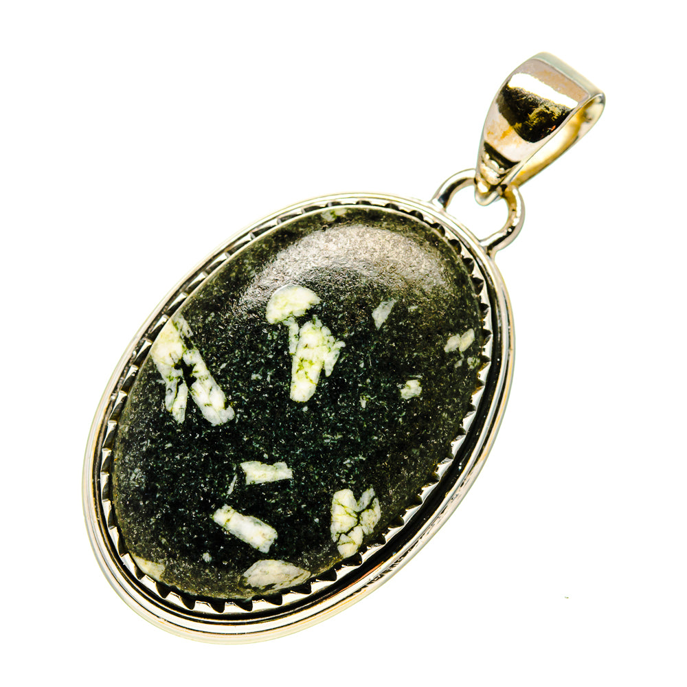 Rainforest Jasper Pendants handcrafted by Anasilvercos - PD745973 - Photo 2