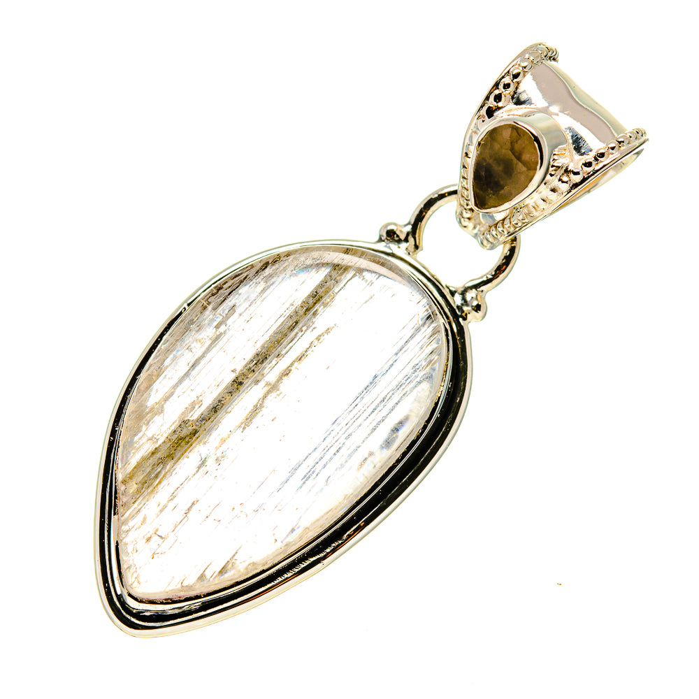 Rainbow Moonstone Pendants handcrafted by Anasilvercos - PD745979