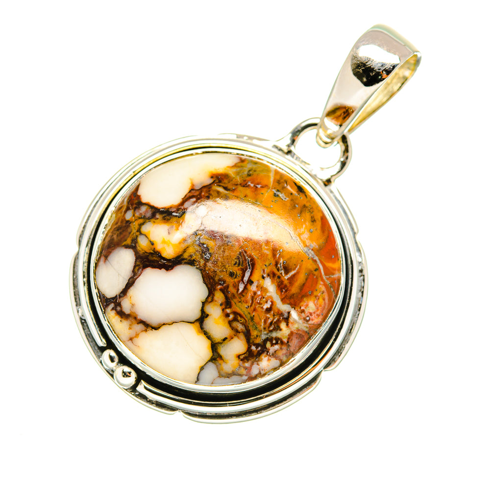 Wild Horse Jasper Pendants handcrafted by Anasilvercos - PD7461