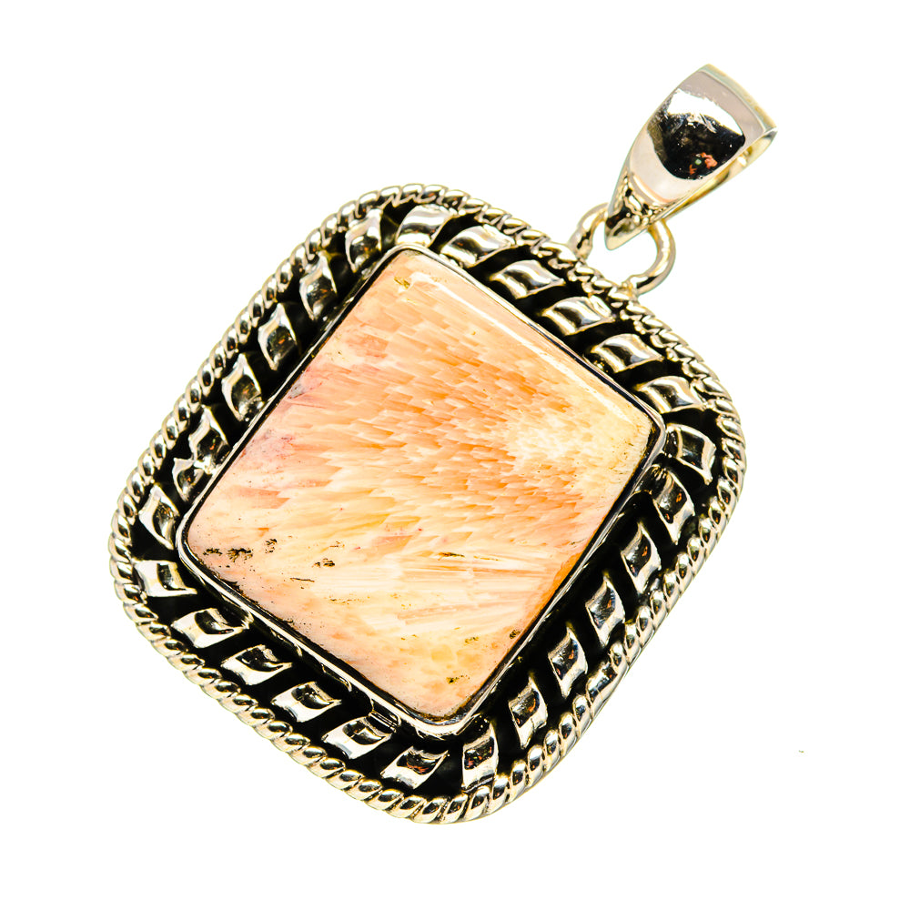 Scolecite Pendants handcrafted by Anasilvercos - PD746116 - Photo 2