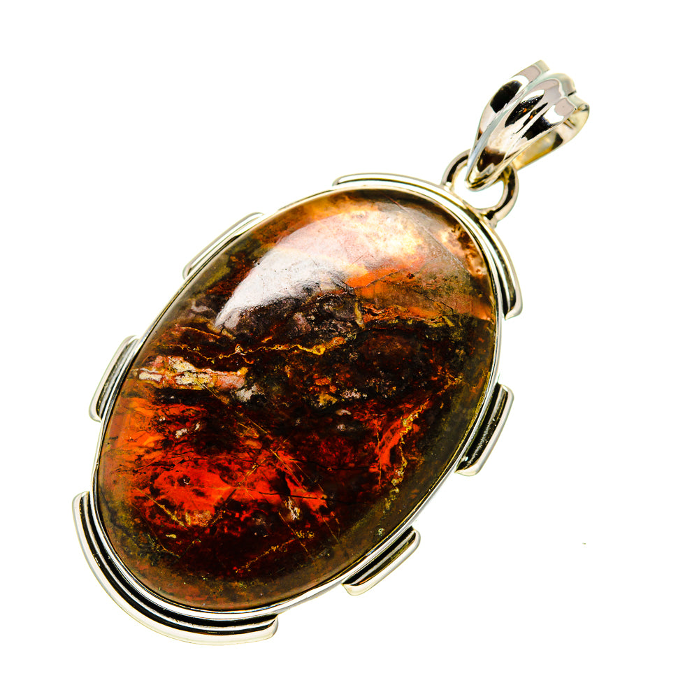 Red Jasper Pendants handcrafted by Anasilvercos - PD746263