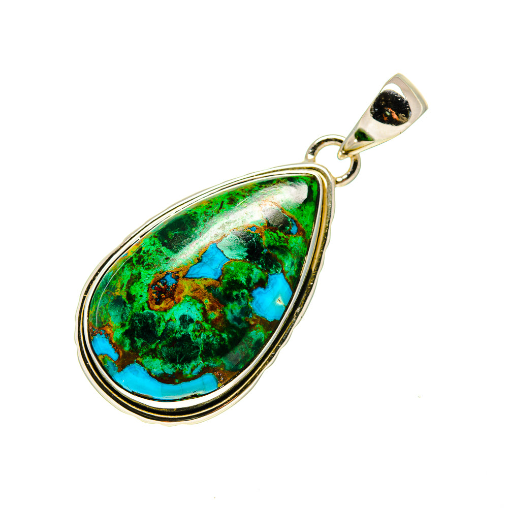 Chrysocolla Pendants handcrafted by Anasilvercos - PD746291