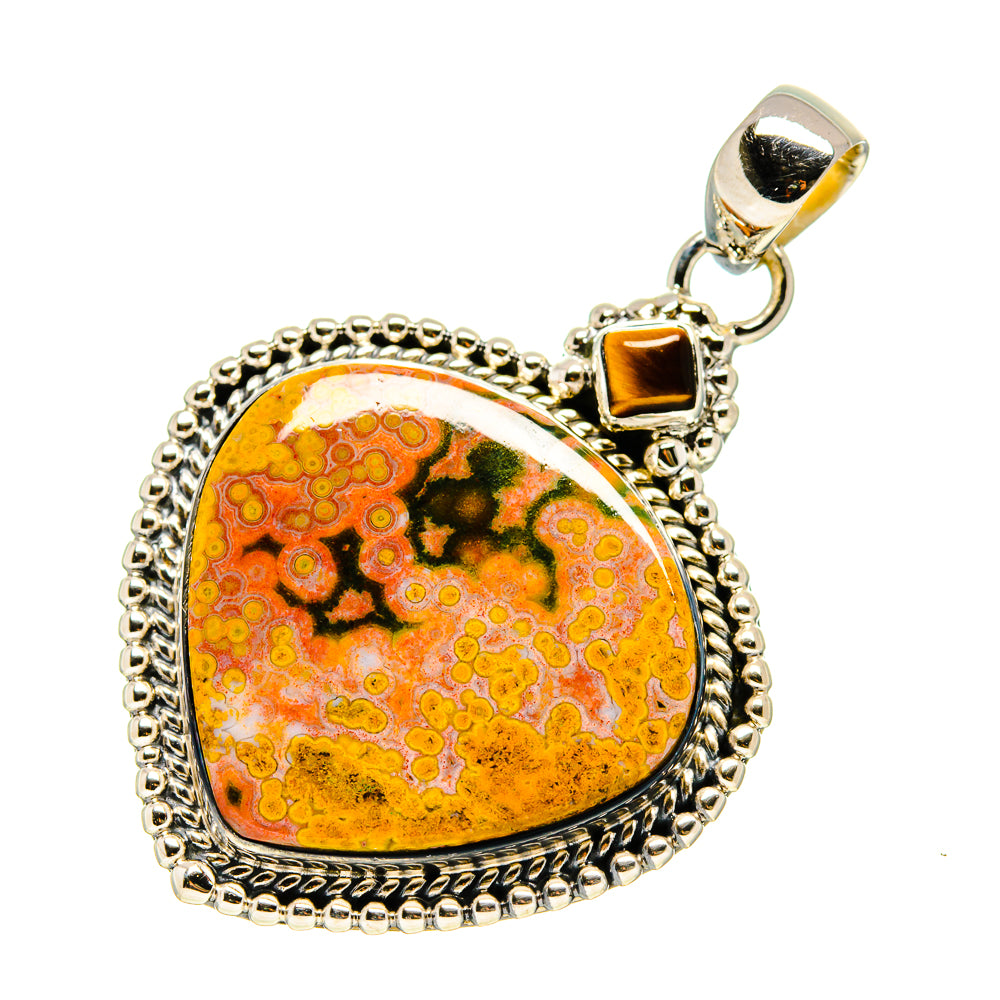 Ocean Jasper Pendants handcrafted by Anasilvercos - PD746330