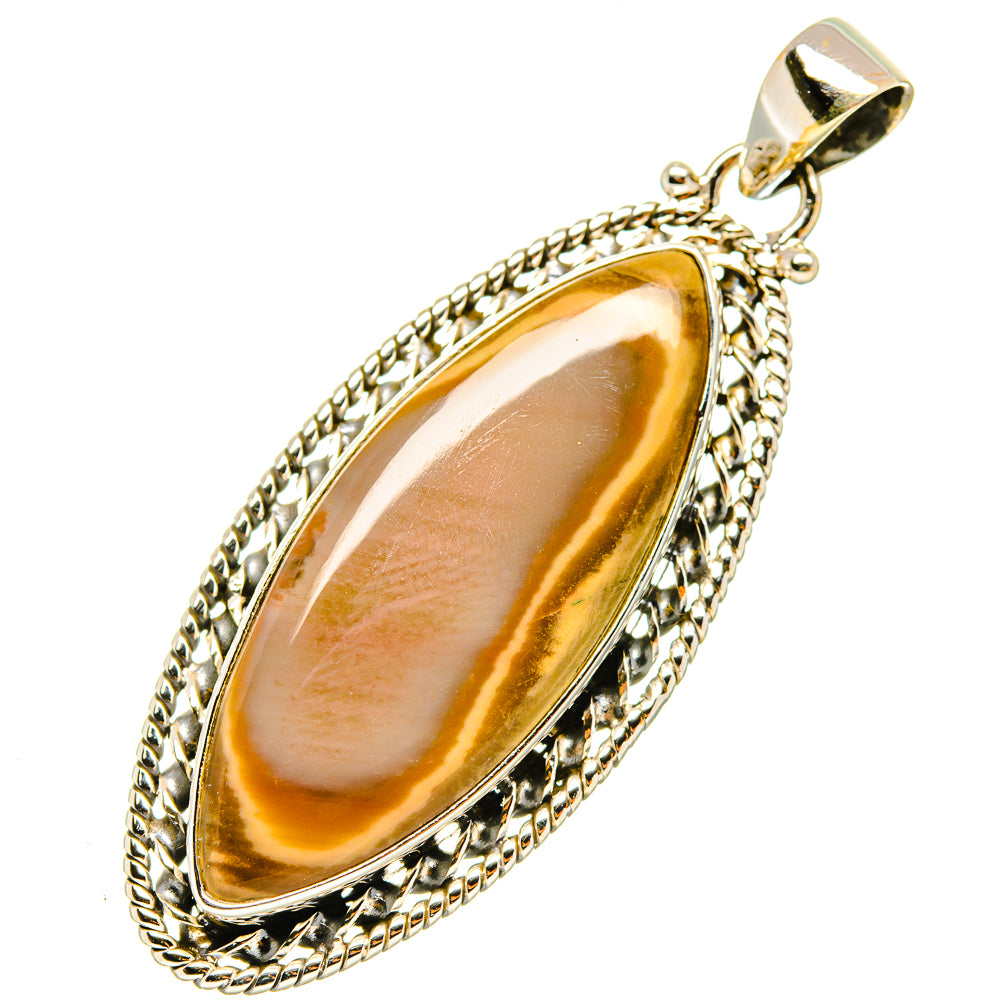 Willow Creek Jasper Pendants handcrafted by Anasilvercos - PD7464