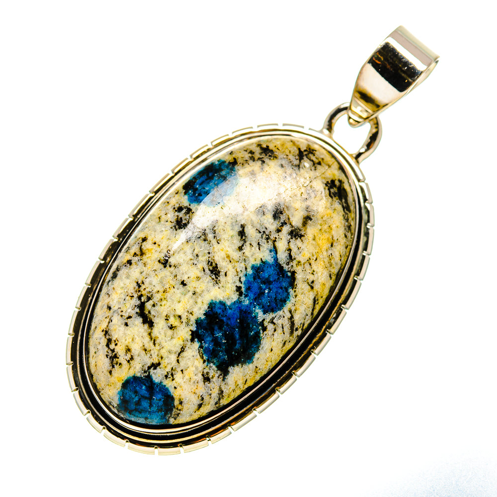 K2 Blue Azurite Pendants handcrafted by Anasilvercos - PD746416
