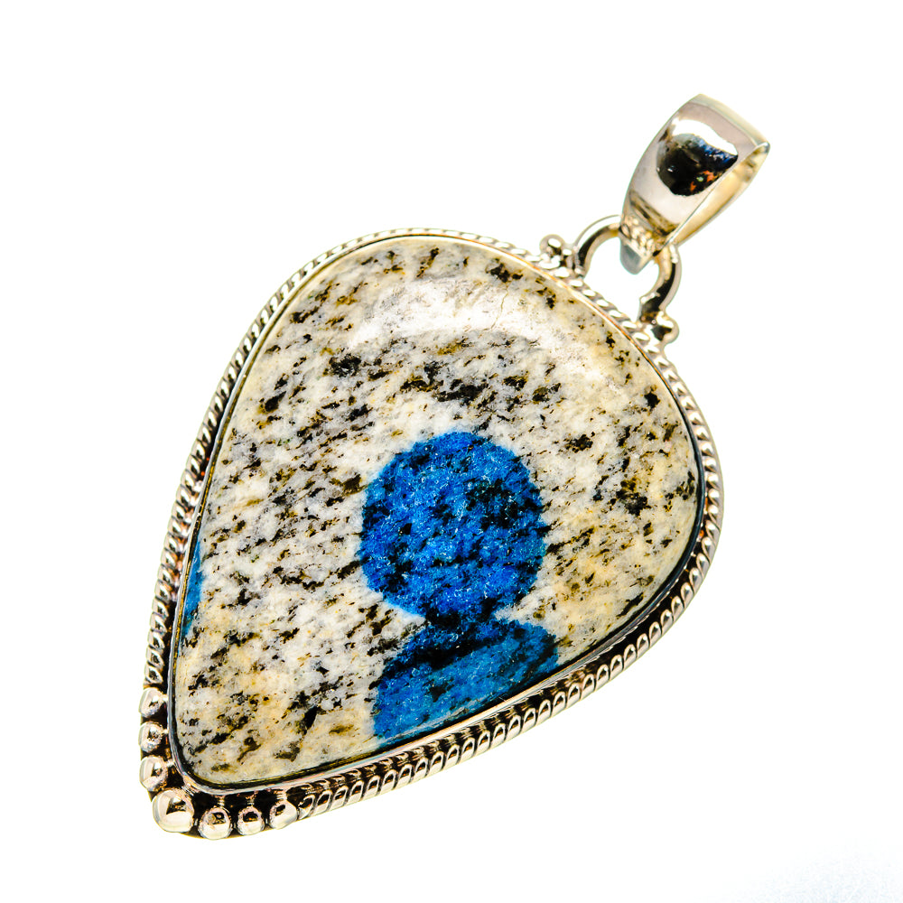 K2 Blue Azurite Pendants handcrafted by Anasilvercos - PD746417