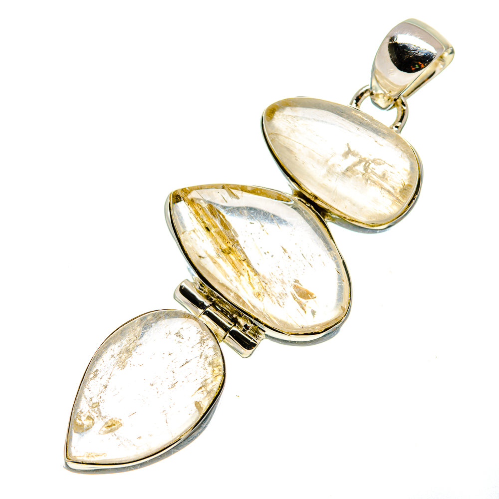 Rainbow Moonstone Pendants handcrafted by Anasilvercos - PD746459