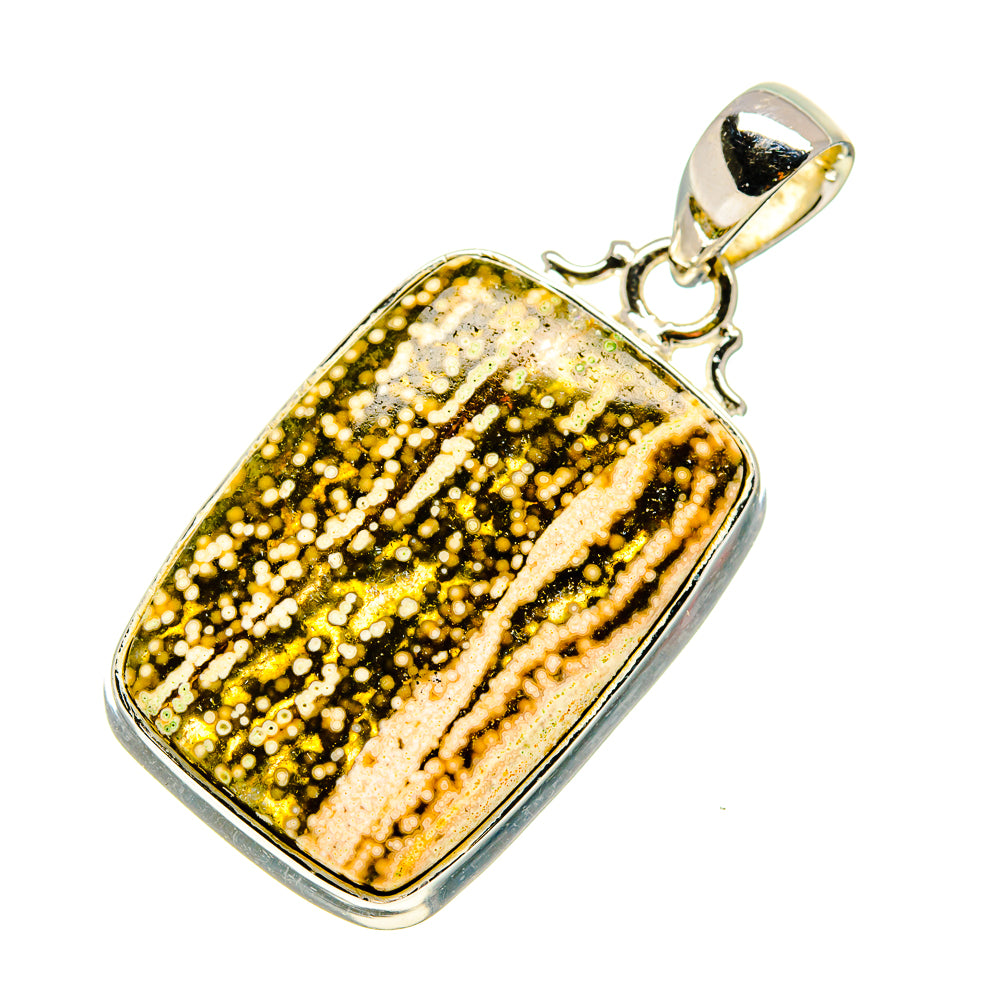 Ocean Jasper Pendants handcrafted by Anasilvercos - PD746489