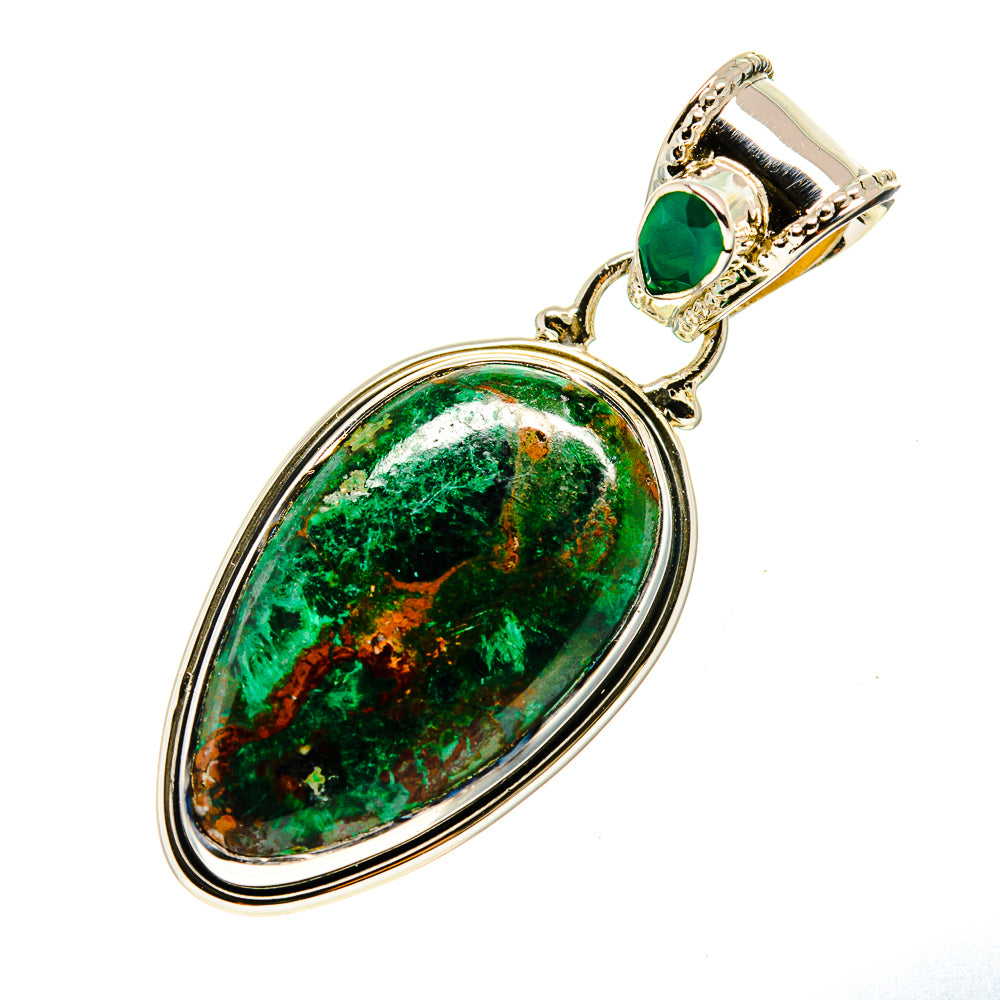 Chrysocolla Pendants handcrafted by Anasilvercos - PD746536