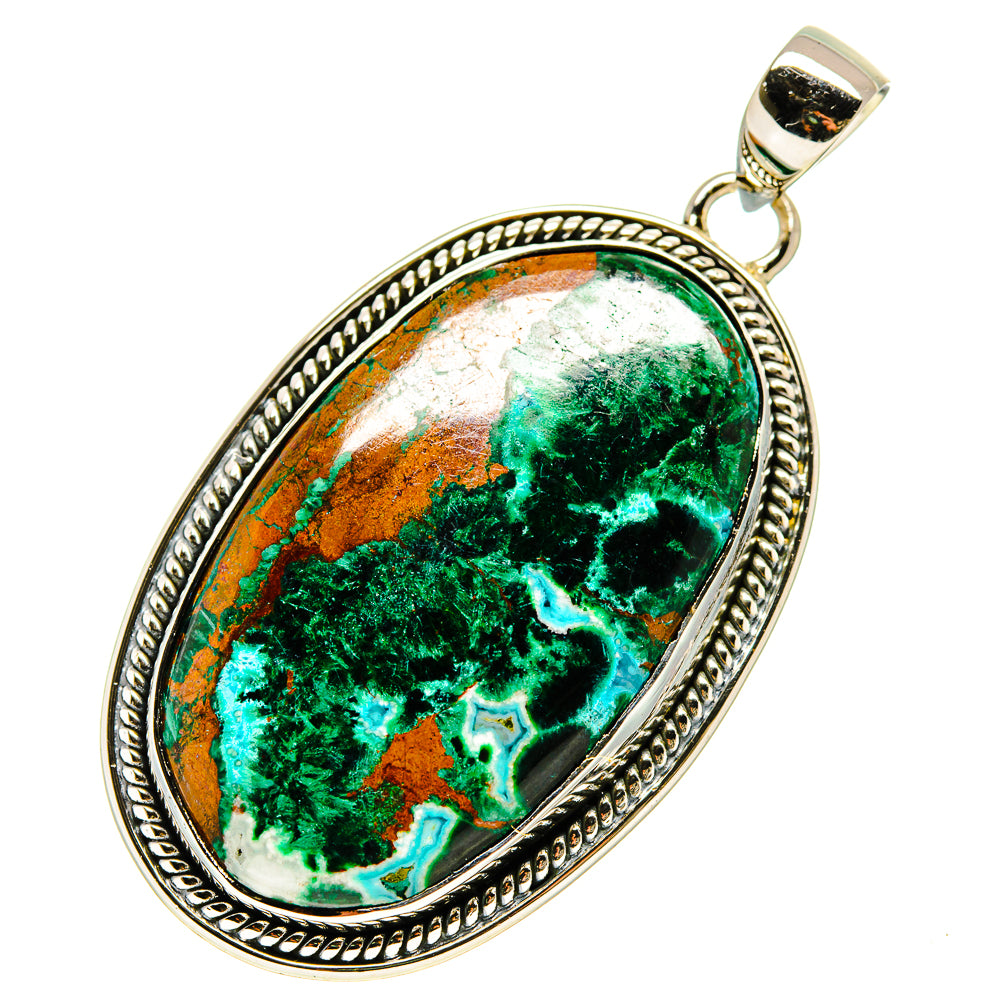 Chrysocolla Pendants handcrafted by Anasilvercos - PD746570