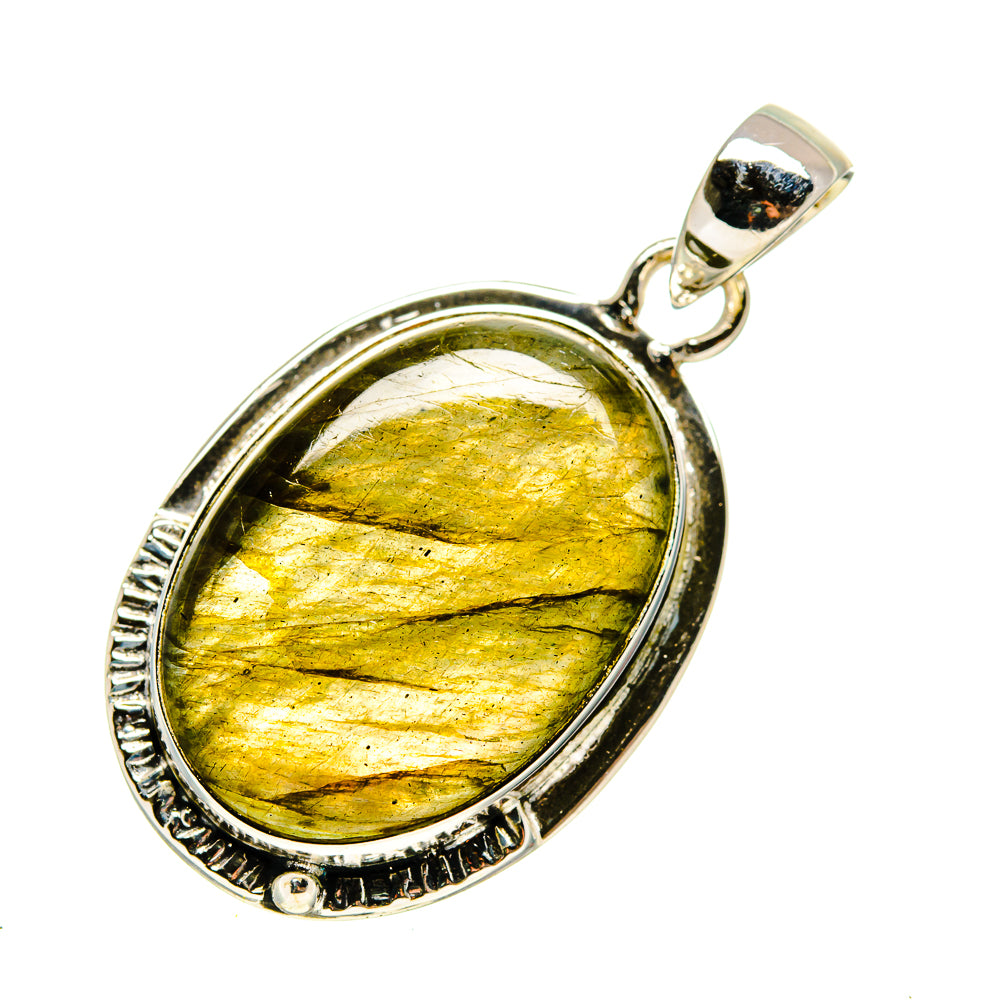 Labradorite Pendants handcrafted by Anasilvercos - PD746751 - Photo 2