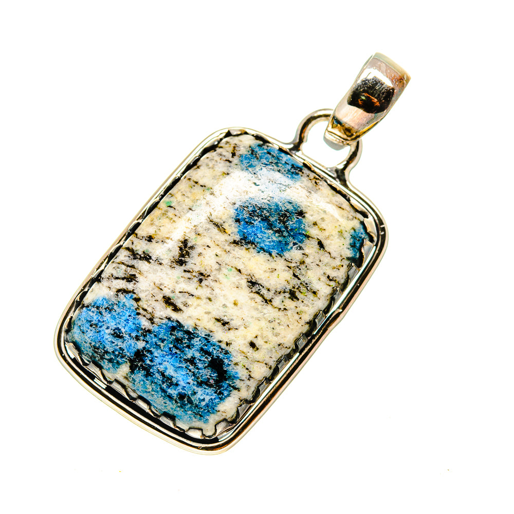K2 Blue Azurite Pendants handcrafted by Anasilvercos - PD746769