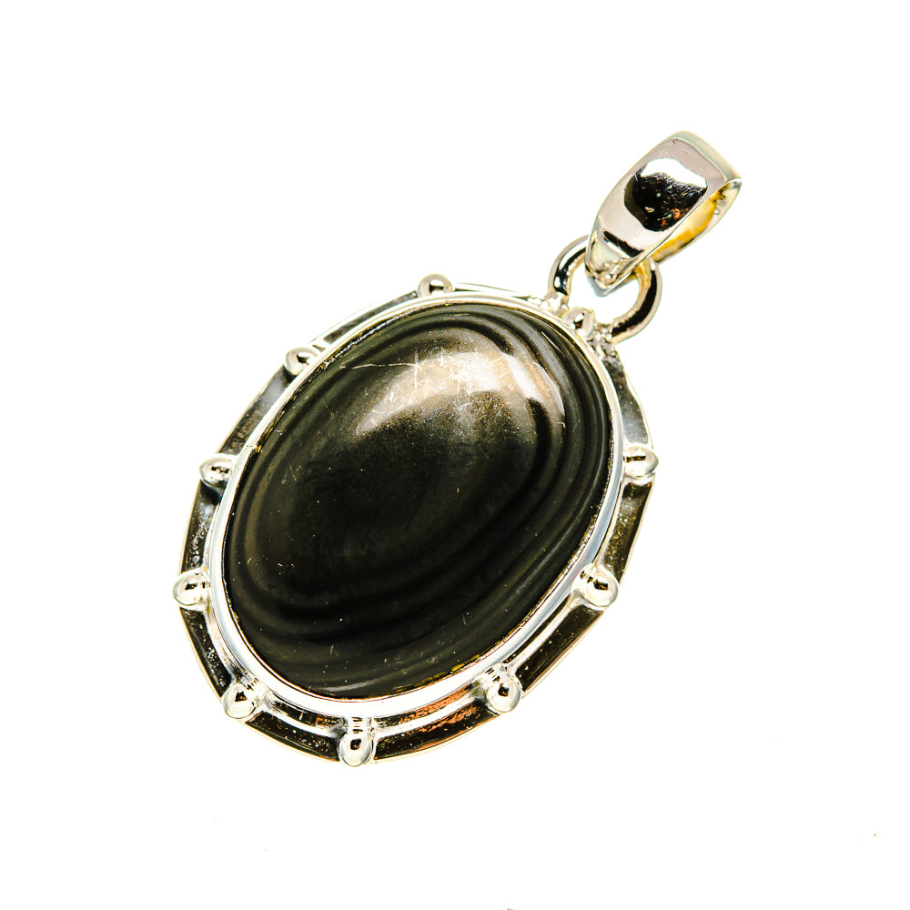 Psilomelane Pendants handcrafted by Anasilvercos - PD746788