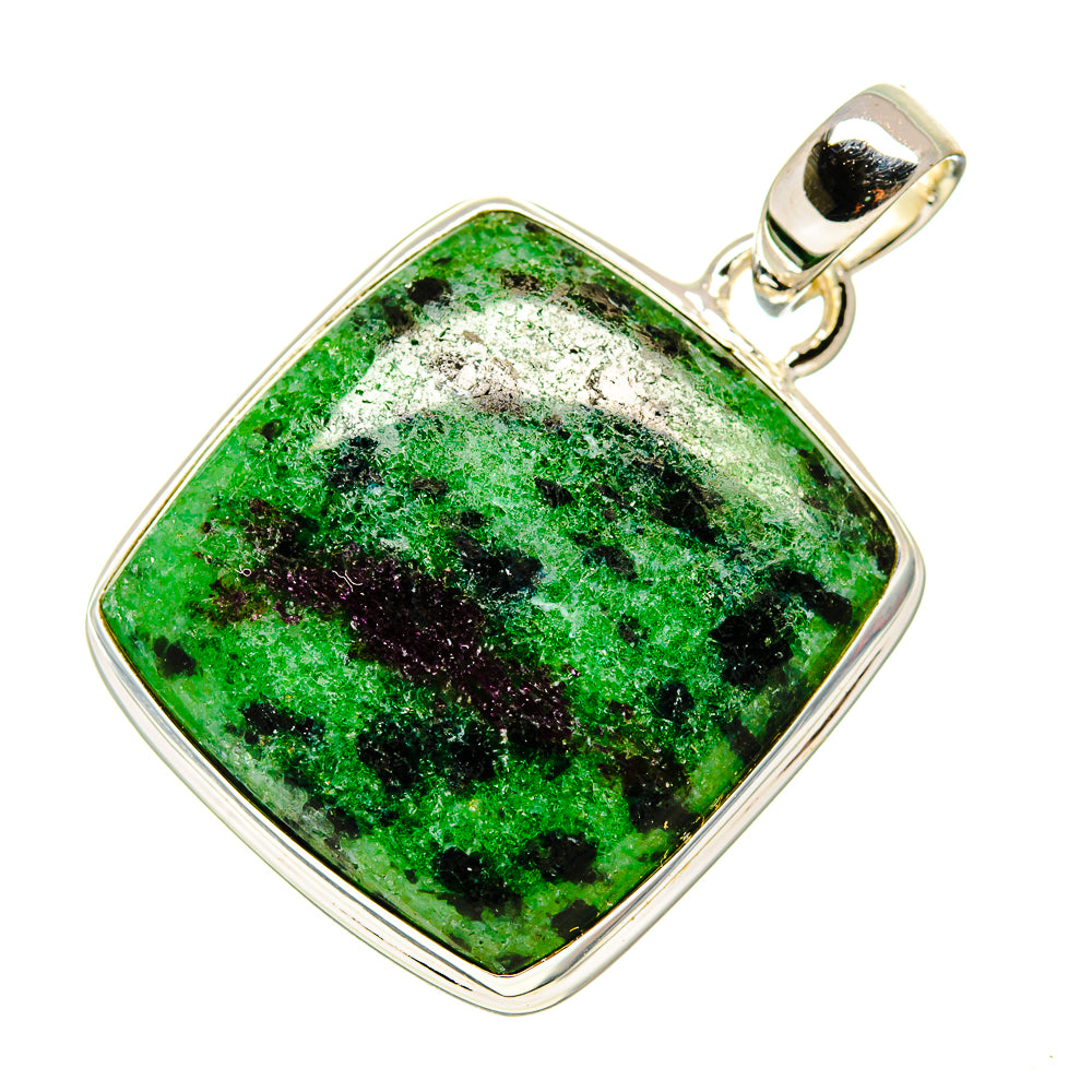 Ruby Zoisite Pendants handcrafted by Anasilvercos - PD746802