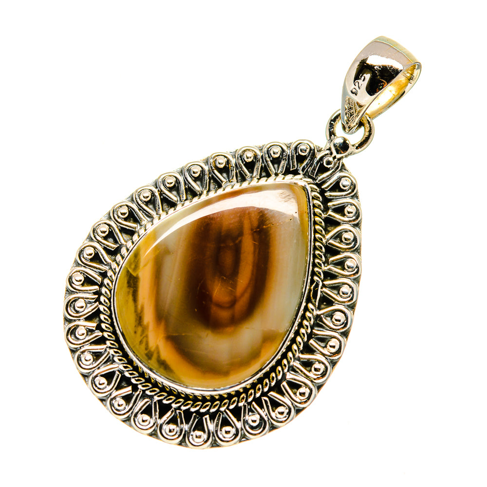 Willow Creek Jasper Pendants handcrafted by Anasilvercos - PD746830