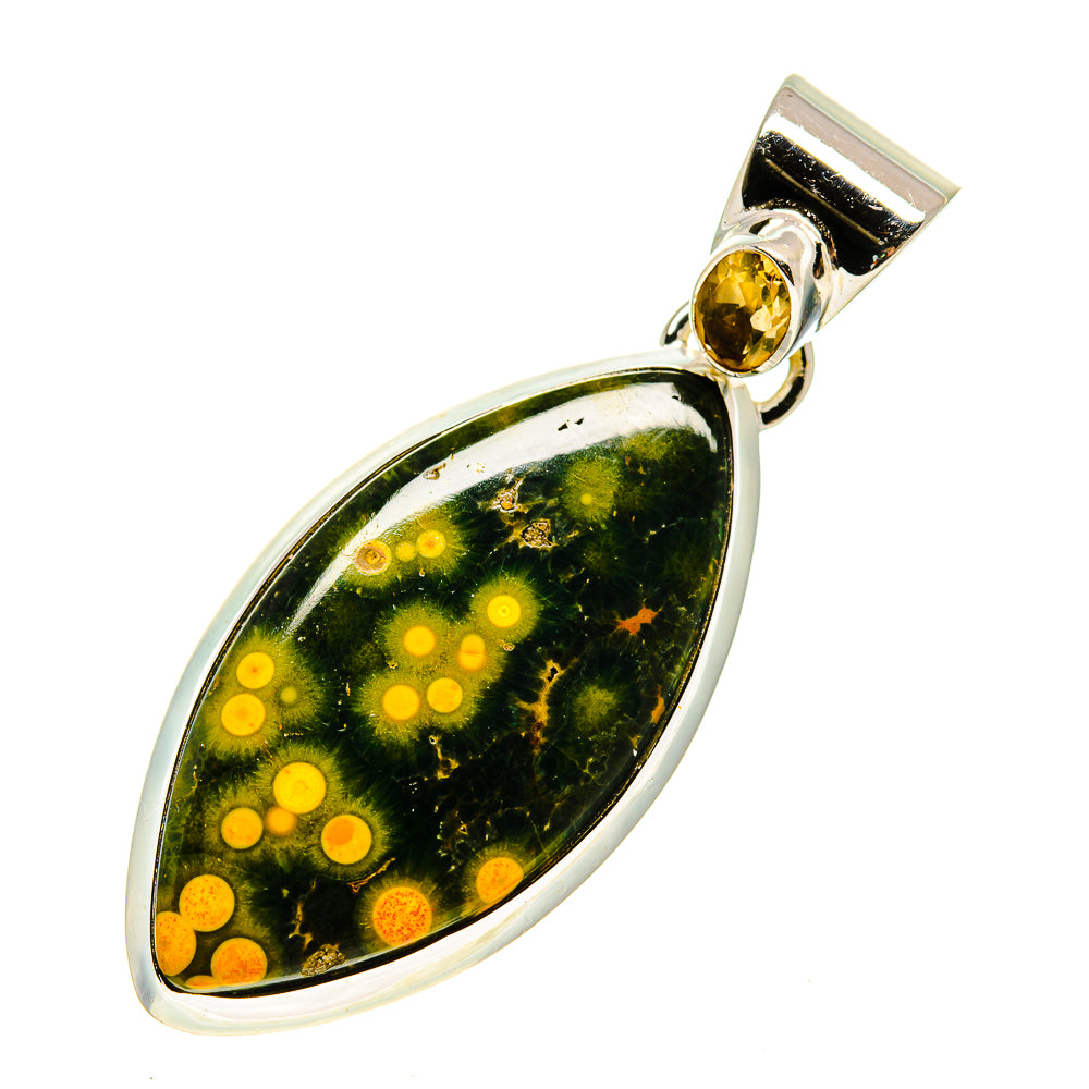 Ocean Jasper Pendants handcrafted by Anasilvercos - PD746871