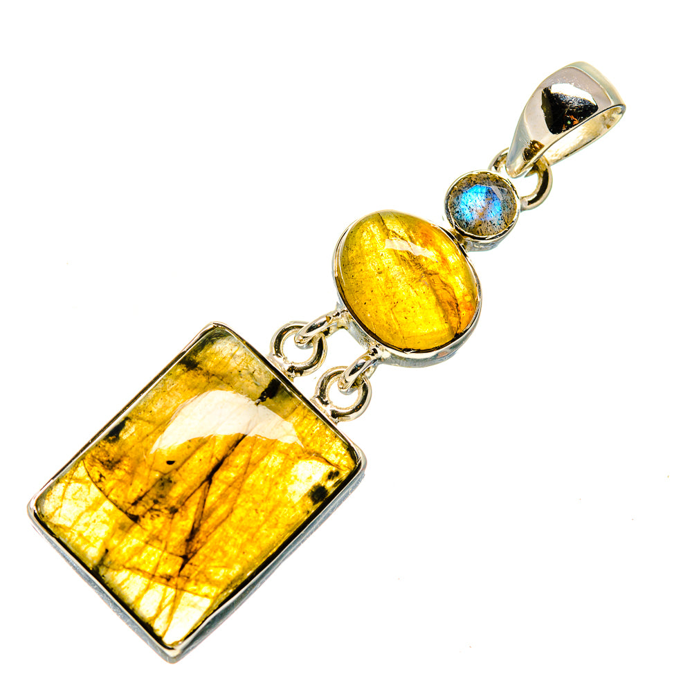 Labradorite Pendants handcrafted by Anasilvercos - PD746938