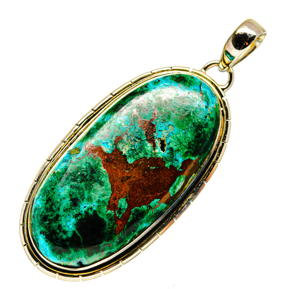 Chrysocolla Pendants handcrafted by Anasilvercos - PD746950