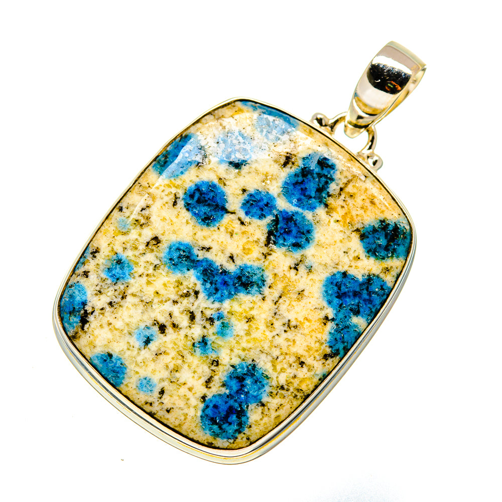 K2 Blue Azurite Pendants handcrafted by Anasilvercos - PD747012