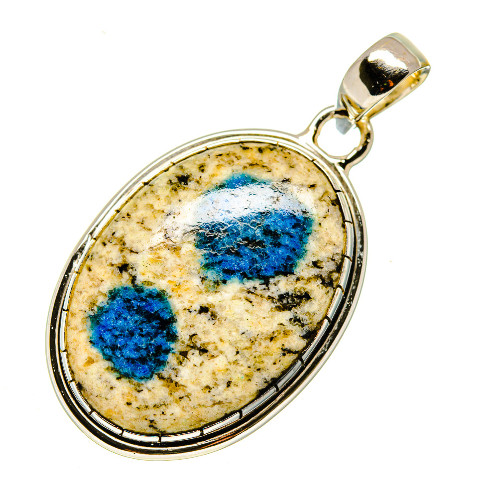 K2 Blue Azurite Pendants handcrafted by Anasilvercos - PD747058