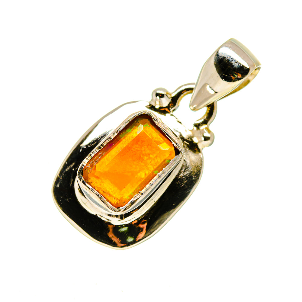 Ethiopian Opal Pendants handcrafted by Anasilvercos - PD747151