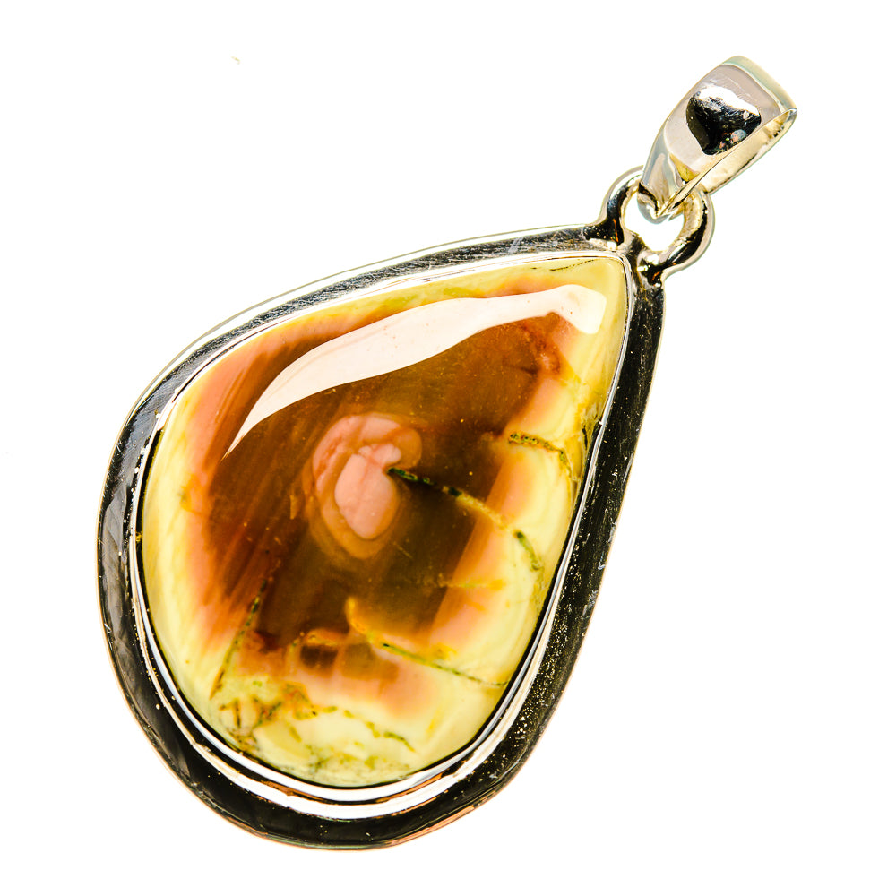 Willow Creek Jasper Pendants handcrafted by Anasilvercos - PD747171 - Photo 2