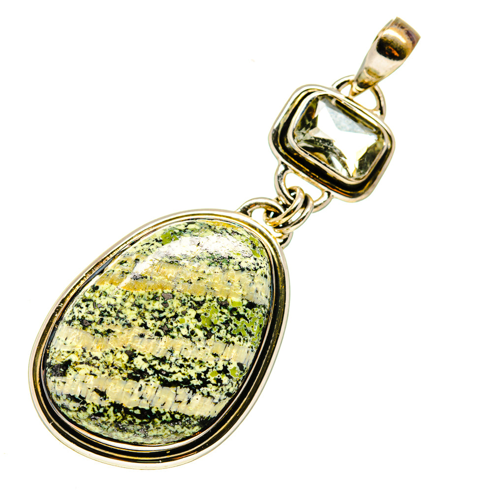 Lizard Jasper Pendants handcrafted by Anasilvercos - PD747195