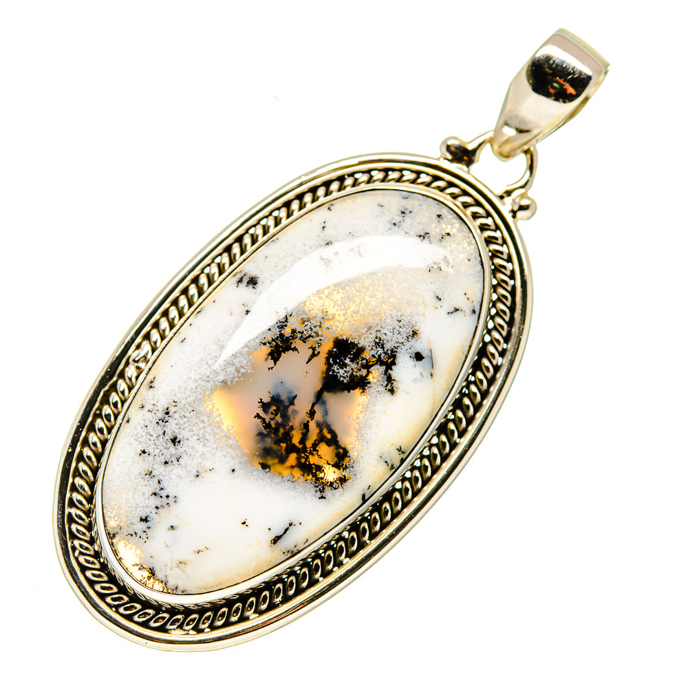 Dendritic Opal Pendants handcrafted by Anasilvercos - PD747198