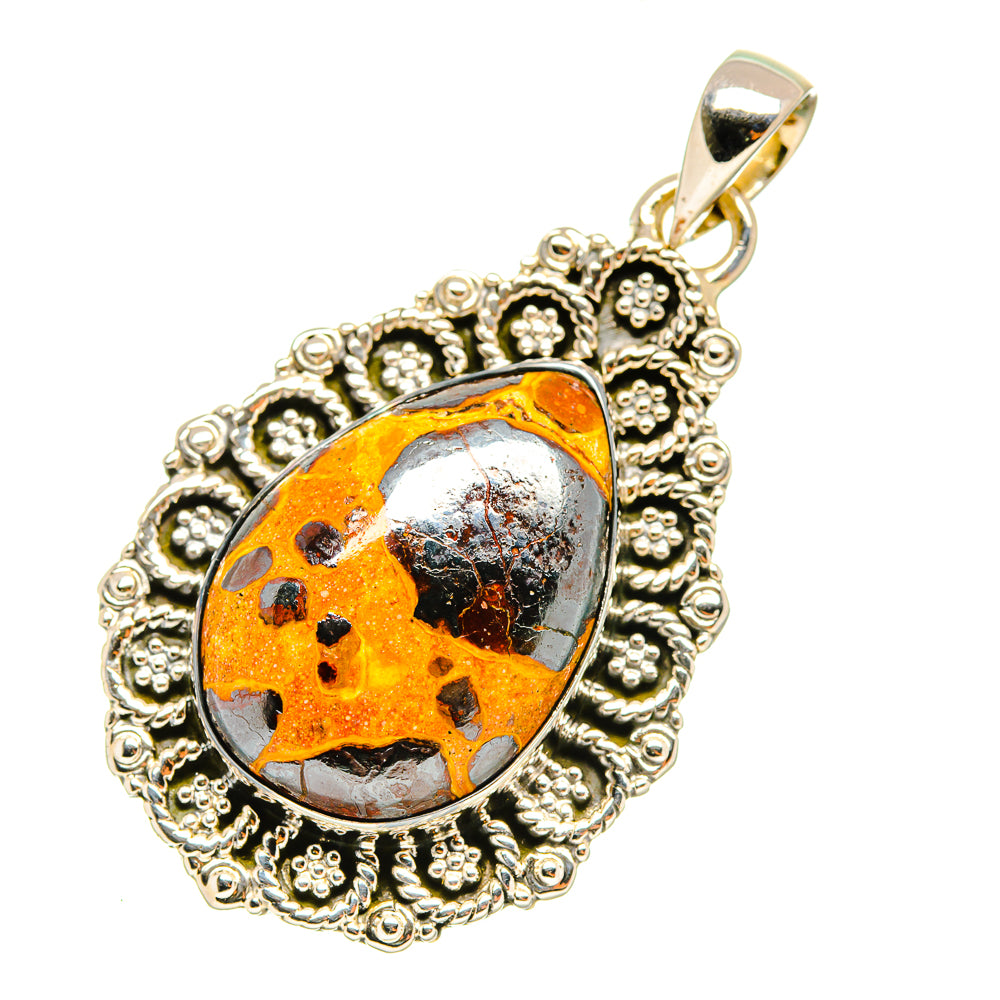 Bauxite Pendants handcrafted by Anasilvercos - PD7472