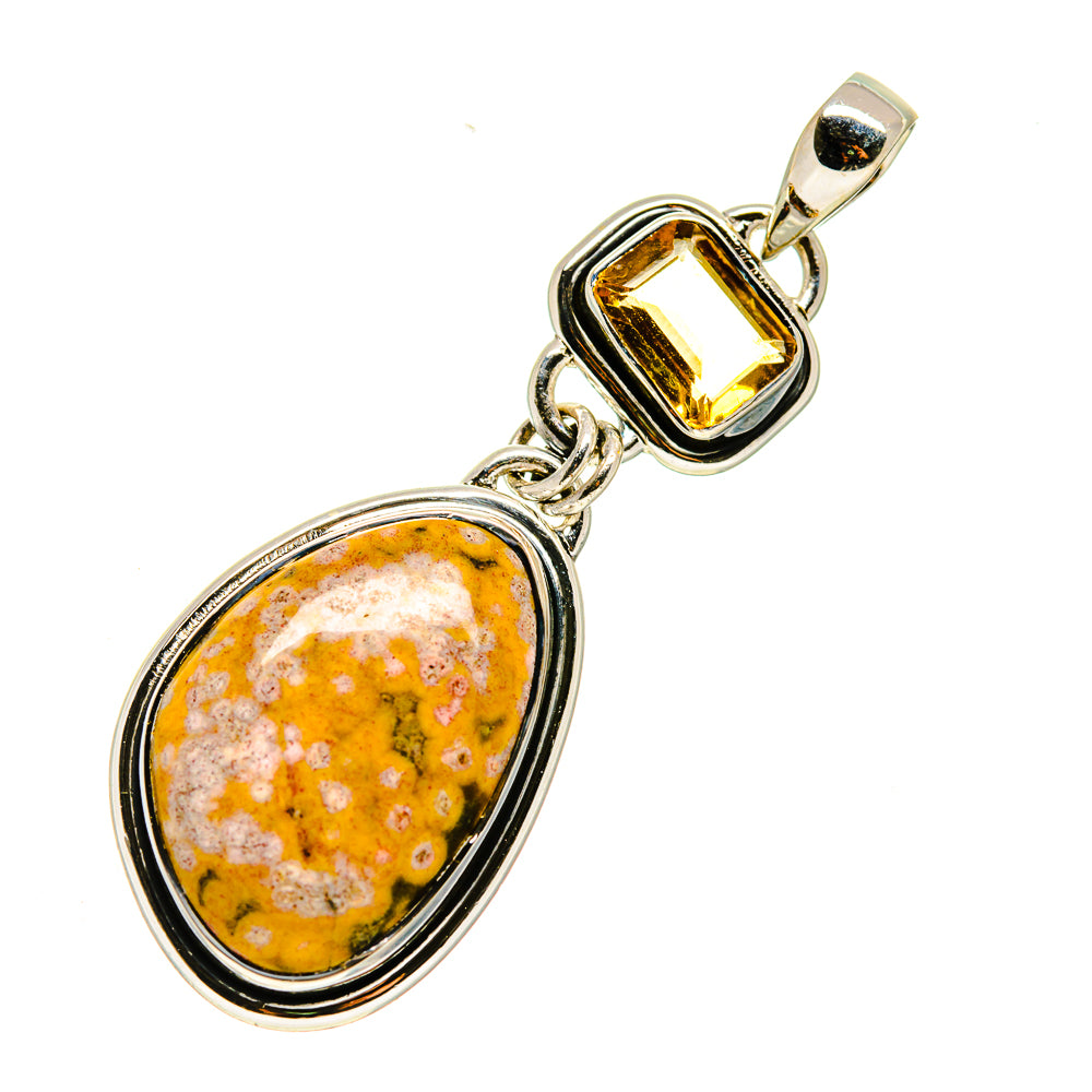 Ocean Jasper Pendants handcrafted by Anasilvercos - PD747201