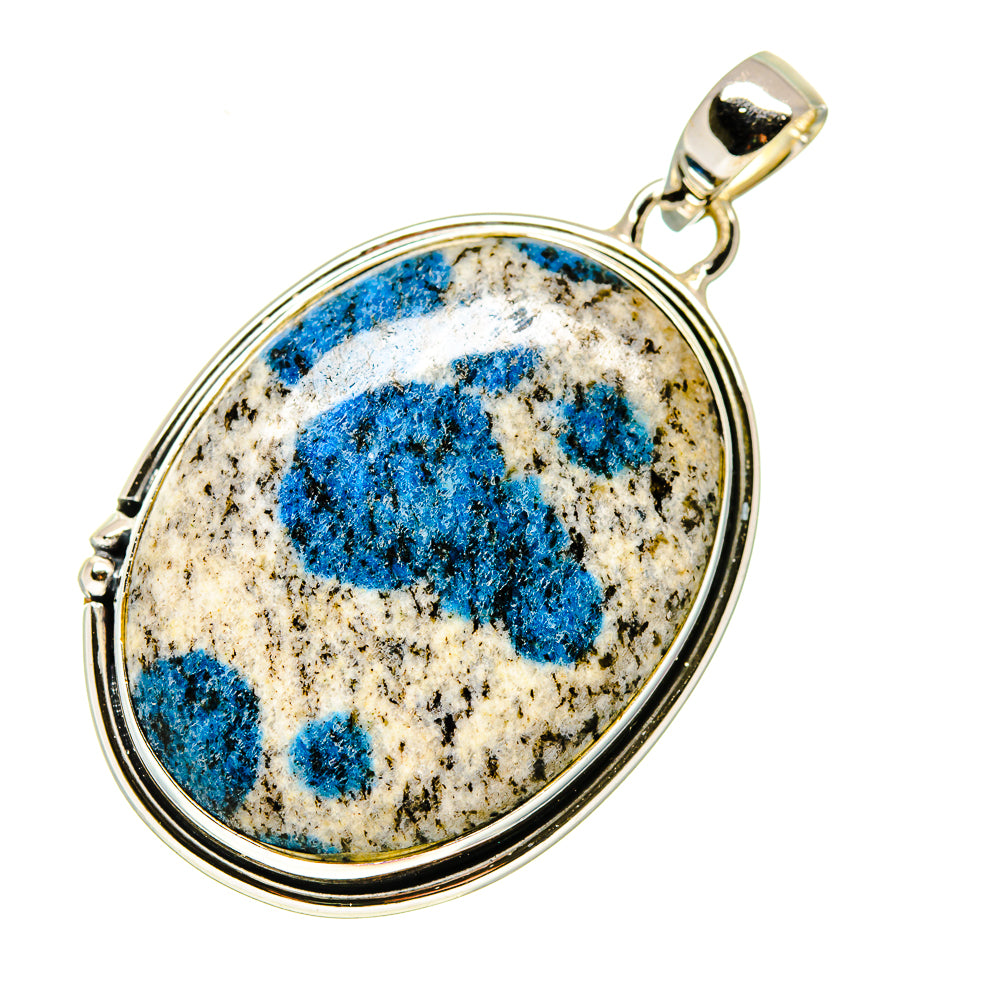 K2 Blue Azurite Pendants handcrafted by Anasilvercos - PD747211