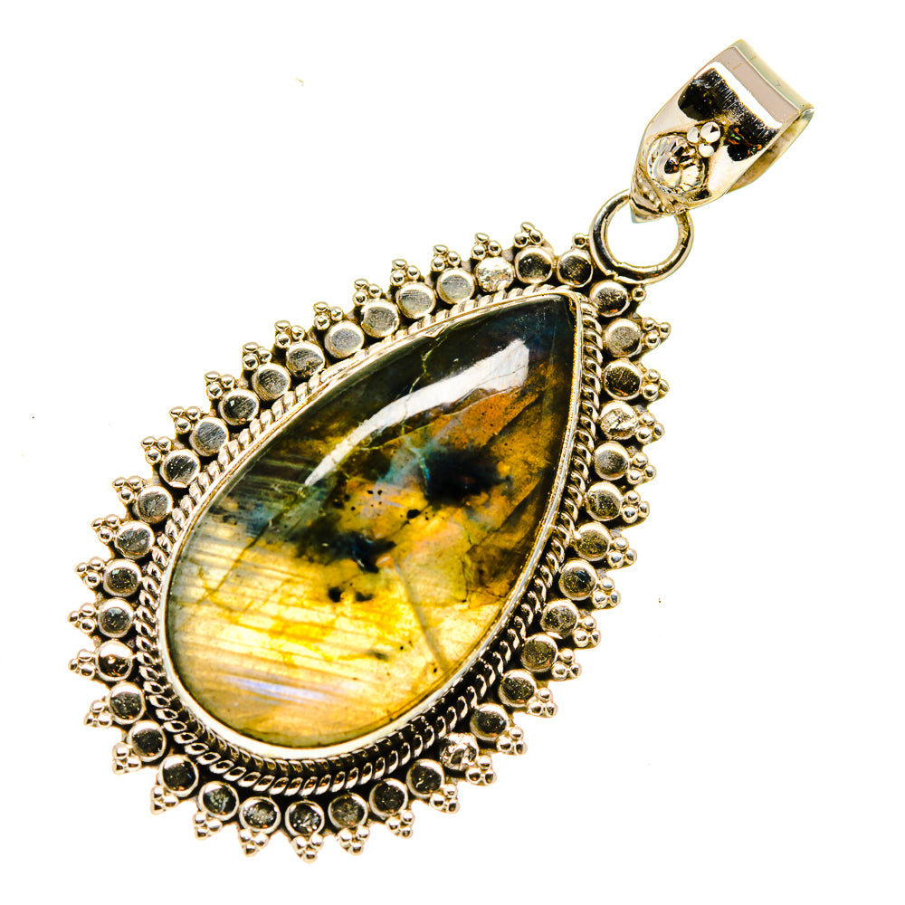 Labradorite Pendants handcrafted by Anasilvercos - PD747224