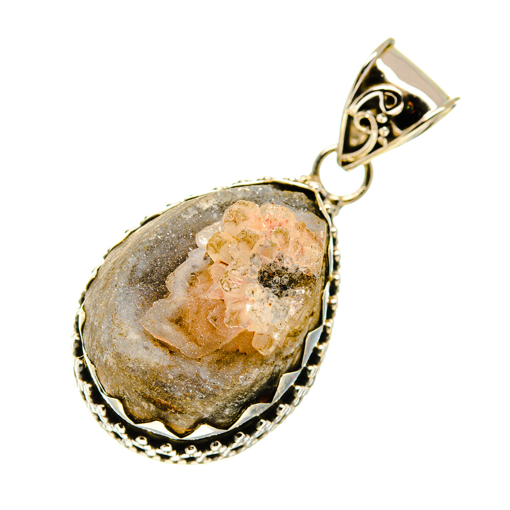 Citrine Crystal Pendants handcrafted by Anasilvercos - PD747234