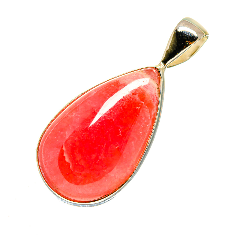 Pink Agate Pendants handcrafted by Anasilvercos - PD747237