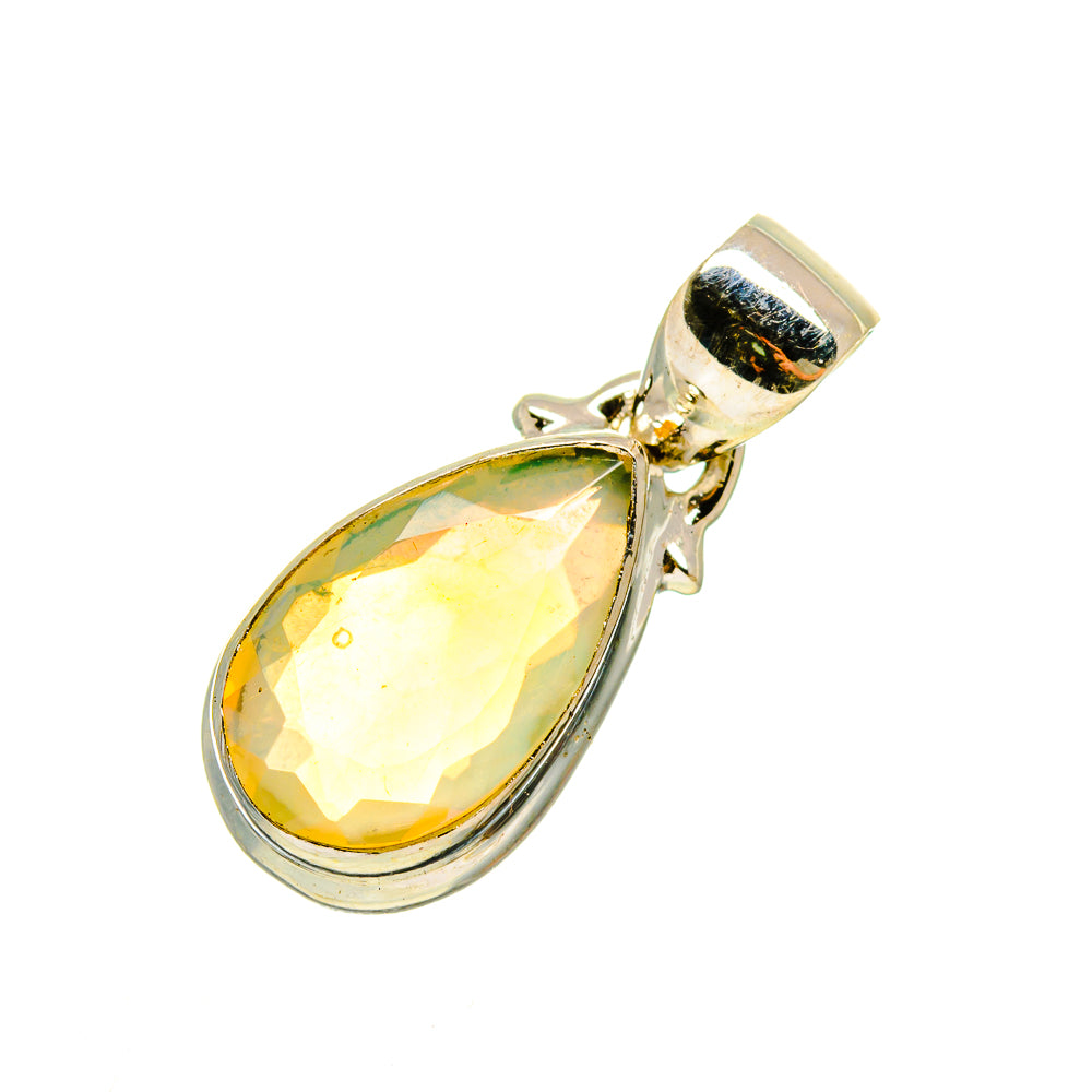 Ethiopian Opal Pendants handcrafted by Anasilvercos - PD747290