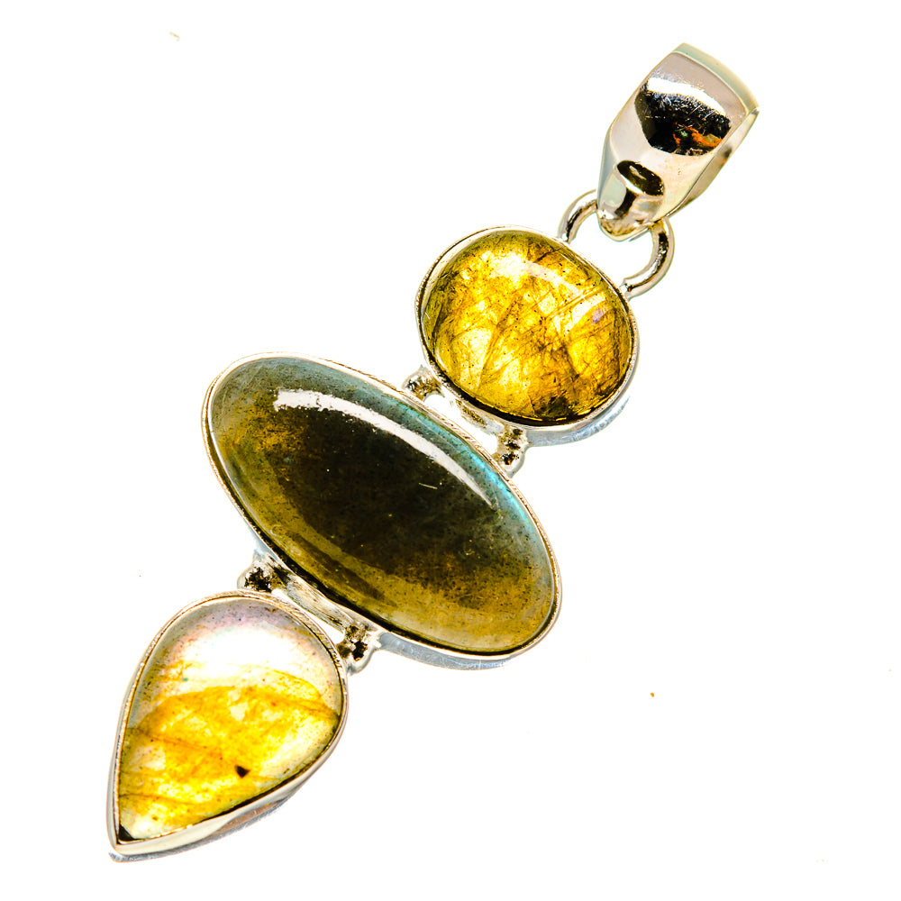 Labradorite Pendants handcrafted by Anasilvercos - PD747323