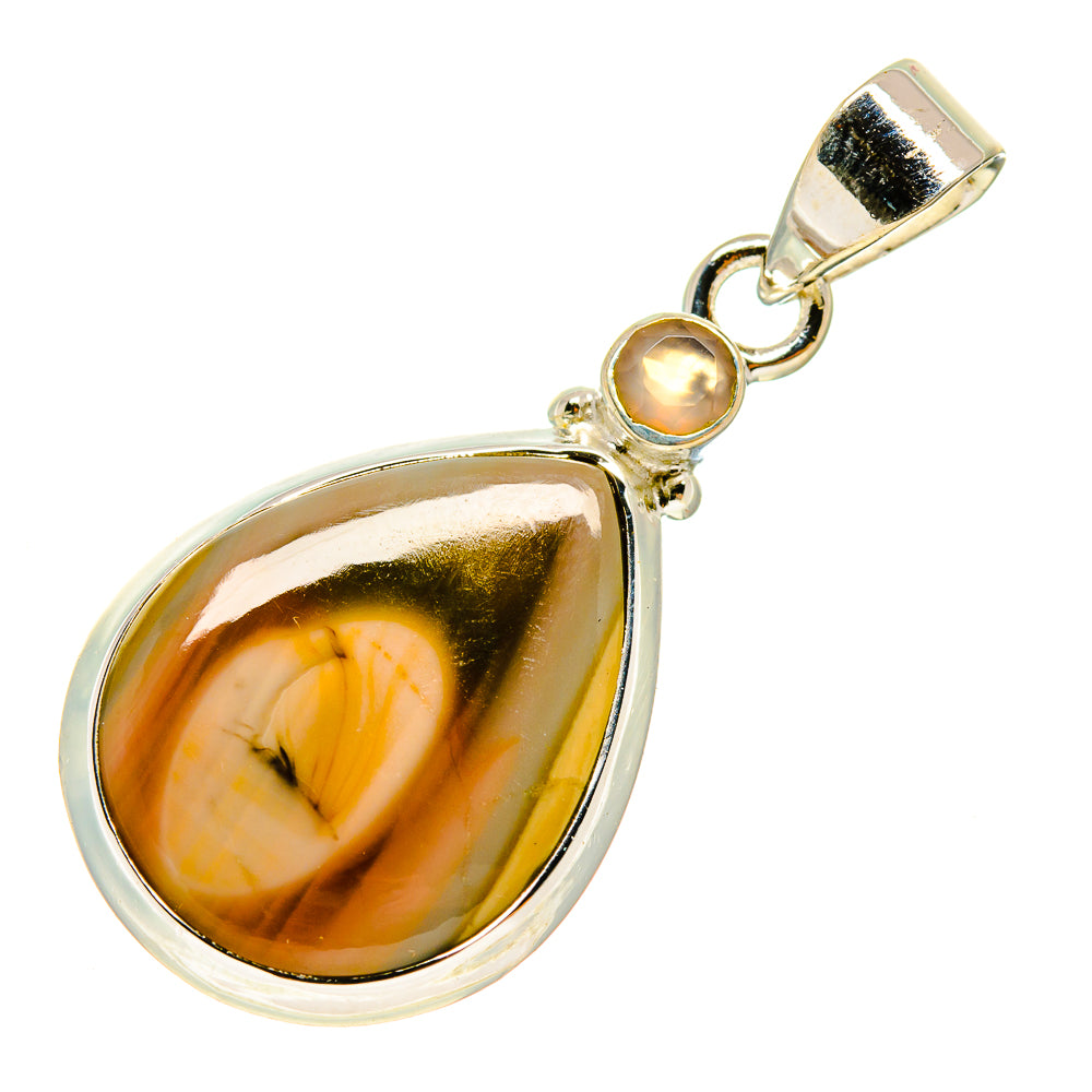 Willow Creek Jasper Pendants handcrafted by Anasilvercos - PD747334