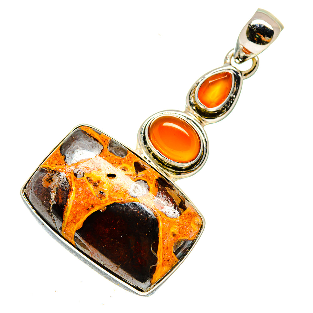 Chert Breccia Pendants handcrafted by Anasilvercos - PD747359