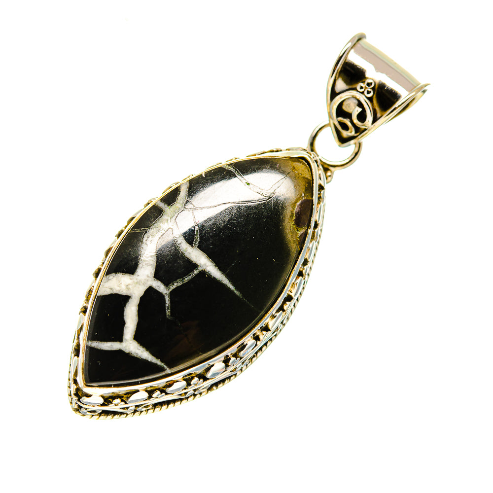 Septarian Geode Pendants handcrafted by Anasilvercos - PD747368