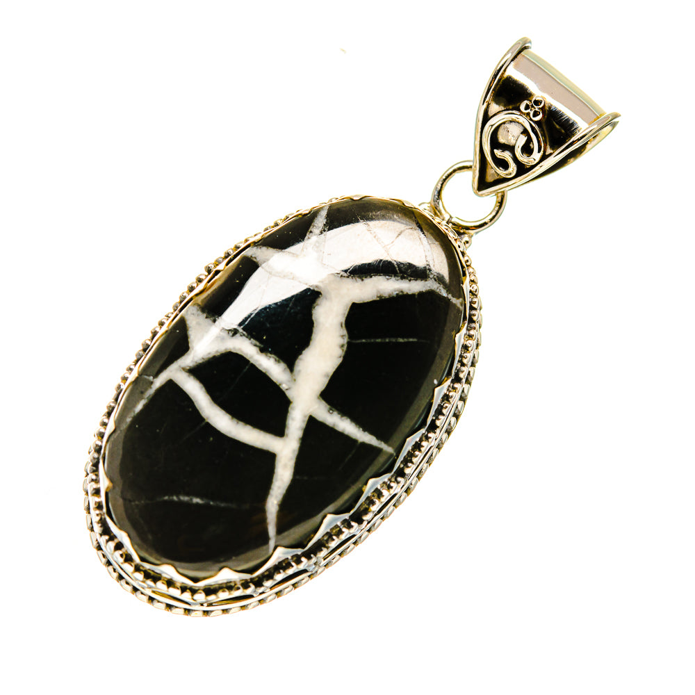 Septarian Geode Pendants handcrafted by Anasilvercos - PD747374