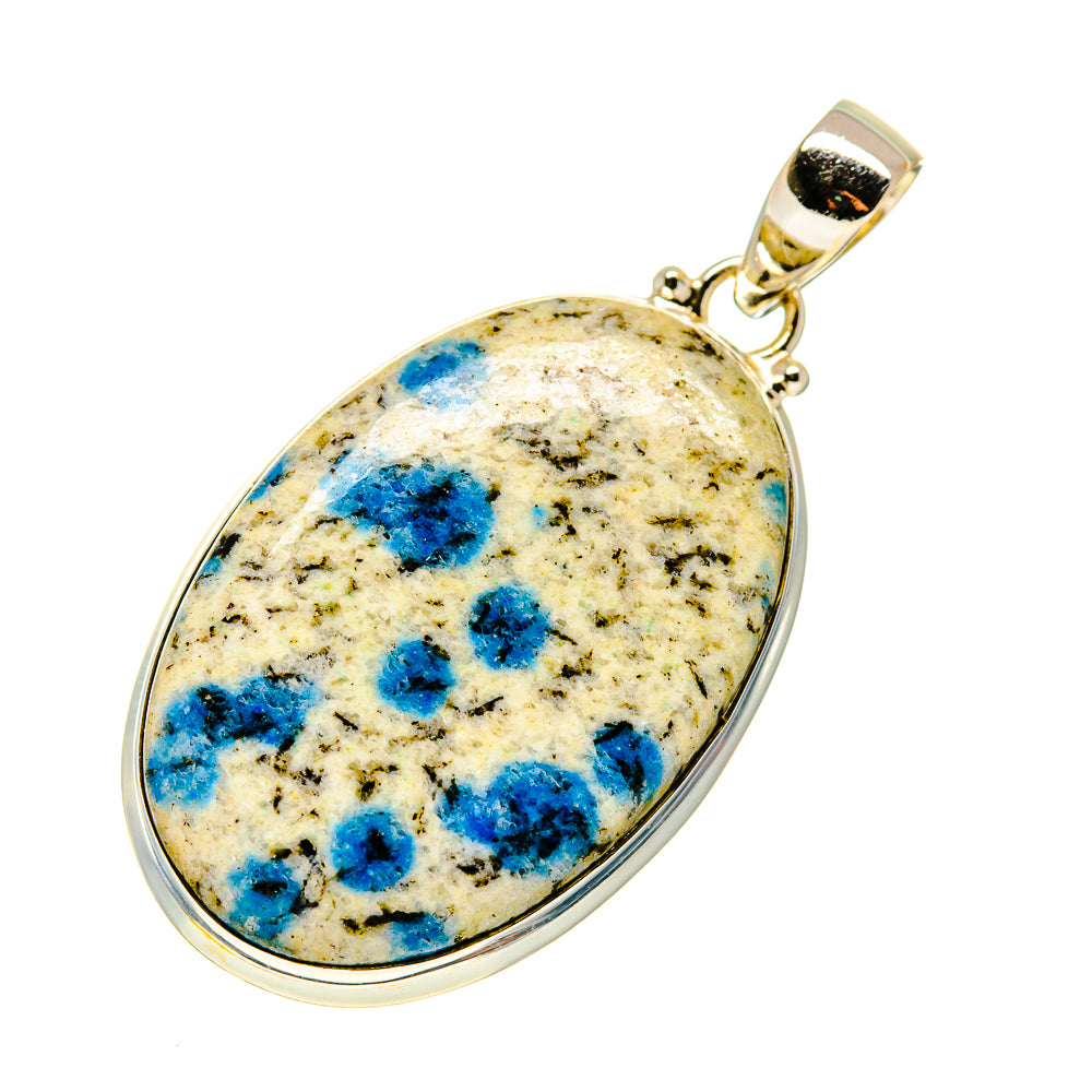 K2 Blue Azurite Pendants handcrafted by Anasilvercos - PD747442