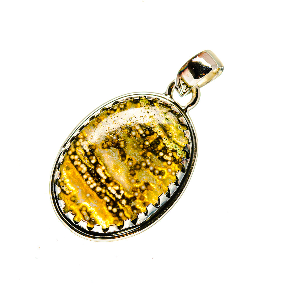Ocean Jasper Pendants handcrafted by Anasilvercos - PD747466