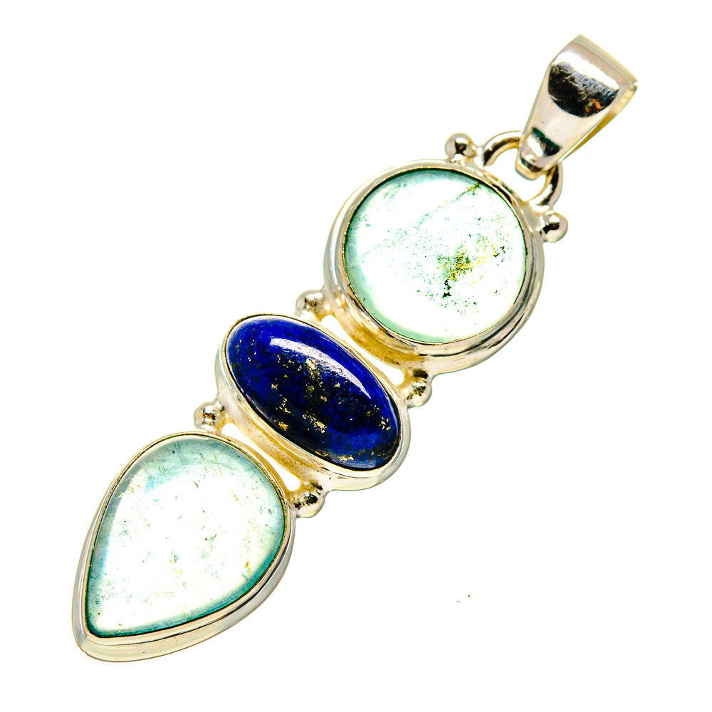 Aquamarine Pendants handcrafted by Anasilvercos - PD747539