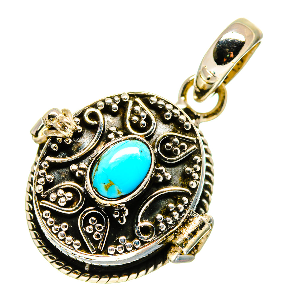 Arizona Turquoise Pendants handcrafted by Anasilvercos - PD747583