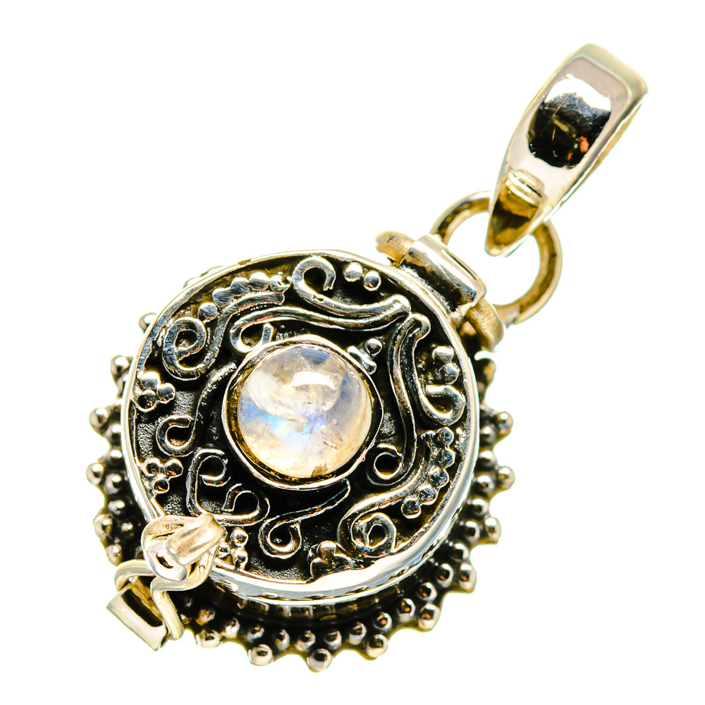 Rainbow Moonstone Pendants handcrafted by Anasilvercos - PD747597